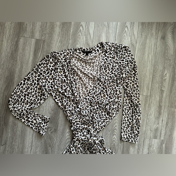 Leopard Wrap Dress - Picture 10 of 16